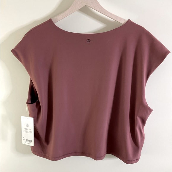 ATHLETA Women’s Plus Size Vita Free Cropped Tee 3X - Picture 4 of 11